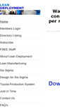 Mobile Screenshot of leandeployment.com